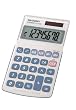 Sharp HO EL240SB 8 Digit Solar and Battery Powered Slant Display Calculator