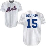 Carlos Beltran Jersey - New York Mets #15 Carlos Beltran Replica Home Jersey - 2XL