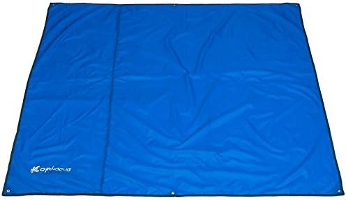 GTGlobal Multifunctional Beach Blanket/ Picnic Mat with Carrying Pouch 7 X 5 Feet, Waterproof Tarp, Extra Large Perfect for Beach Party/ Outdoors/ Camping/ Hiking - Blue