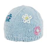 Ambler Mountain Flower Wool Knit Beanie