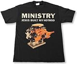 Ministry - JESUS BUILT MY HOTROD T-shirt, Black