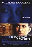 Don't Say a Word Entertainment Double-sided Poster Print, 27x40