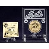 New York Mets 24Kt Gold Coin In Archival Etched Acrylic.