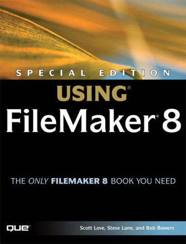 special edition using filemaker 8