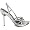 Michael Antonio Women's Orlice Dress Sandal,Silver,7.5 M US