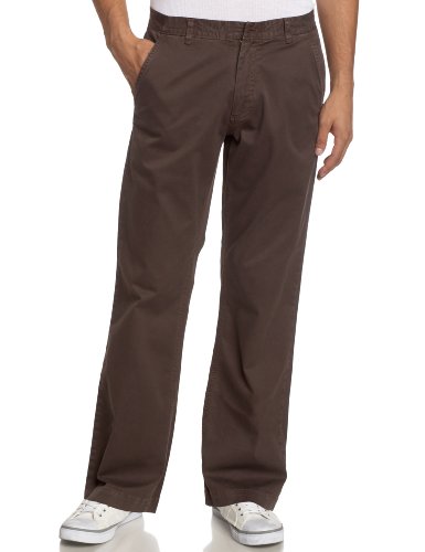 Perry Ellis Men's Quarter Top Sateen Pant,Dark Chocolate,38x30
