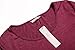 MiYang Women's Purple Long Sleeve A-line Lace Stitching Trim Casual Dress 2XL