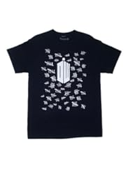 Apparel: The Tally - Dr. Who T-shirt: Adult XL - Navy Blue