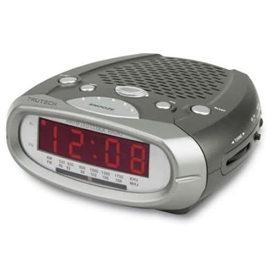 Trutech Alarm Clock Radio Fm/am