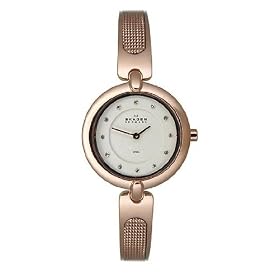 Skagen Denmark Womens Watch Rose Gold Bracelet #354SRR