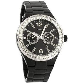 GUESS Black IP Bracelet Watch by GUESS?
