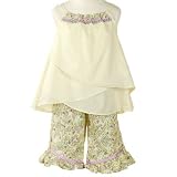 Baby Toddler Girl Clothes YELLOW CAPRI Outfit PICTURE ME Spring 12M-4T