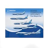 Boeing Commercial Family Magnet Set