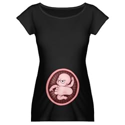 Baby Kick Maternity Dark T-Shirt
