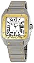 Cartier Men's W200728G Santos 100 Automatic Two-Tone Watch