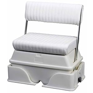 Moeller Deluxe Removeable Swing Back Cooler or Livewell Boat Seat (50-Quart, 32 x 19.5 x 33.75) by