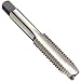 Union Butterfield 1585(UNC)/1585(UNF) High-Speed Steel Spiral Point Tap, Relieved Style, Uncoated (Bright) Finish, Round Shank with Square End