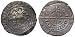 England, Edward IV, 1461 - 1470 and 1471 - 1483; Silver Halfgroat