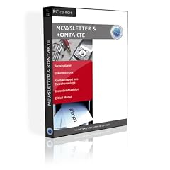 Newsletter und Kontakte Software - Etiketten, Serienbriefe, Kalender, Termine verwalten