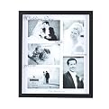 Wedding Day Collage Frame - Black (4x6")