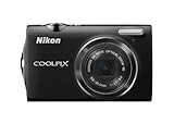 Nikon Coolpix S5100 Digitalkamera (12 Megapixel, 5-fach opt. Zoom, 6.7 cm (2.7 Zoll) Display, HD-Videofunktion, opt. Bildstabilisator) schwarz