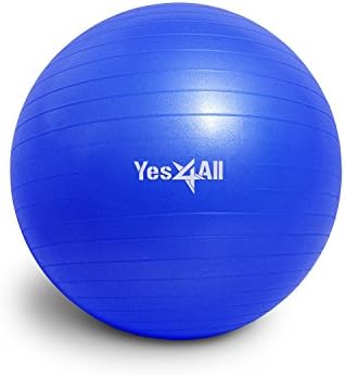 InfiDeals - Balancing Stability Ball for Yoga 55 cm - 75 cm (55 cm)