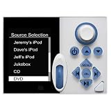 SpeakerCraft MODE Free Portable Keypad Controller for MZC Music Systems, White