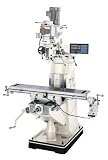 Shop Fox M1004 Vertical Mill 2 HP 8 Speed 9 X 49 w/ Digital Readout