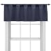 Fieldcrest® Matlasse Window Valance - Navy (54x17)