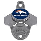Denver Broncos Metal Wall Mounted Beer Bottle Opener