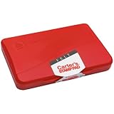 Avery Carter's Felt Stamp Pad, Red, 2.75 inch x 4.25 inch (21071)