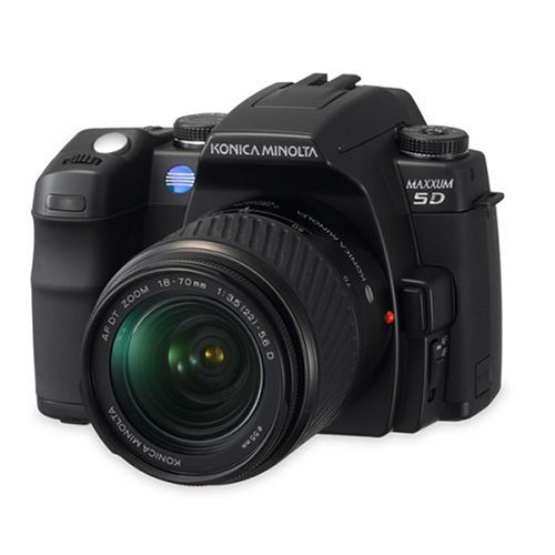 Konica Minolta Maxxum 5D 6.1MP Digital SLR Camera with Anti Shake (Body Only)