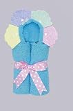 Personalized Colorful Flower Tubbie Towel
