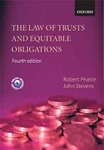 The Law of Trusts and Equitable Obligations