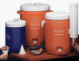 2 Gallon Rugged Beverage Cooler from Rubbermaid (Set of 2)