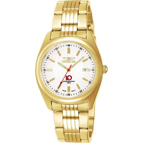 Invicta Men's 10 Collection Gold Tone Watch #3256