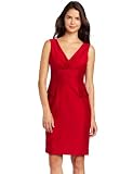 Evan Picone Women's Stretch Taffeta Peplum Dress