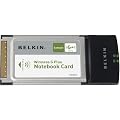 Belkin Wireless G Plus Notebook Card - Network adapter - CardBus - 802.11b, 802.11g, 802.11g+