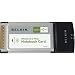 Belkin Wireless G Plus Notebook Card - Network adapter - CardBus - 802.11b, 802.11g, 802.11g+