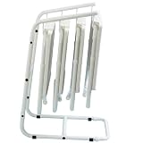 Table-Mate II 4-Pack Folding Table with Storage Rack