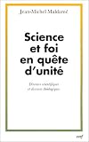 Science et foi en quête d\'unité : Discours scientifiques et discours théologiques