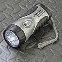 Rip Cord Rechargeable Forever Flashlight with Emergency Siren. No Batteries, No Cranking, Just Pull the String.