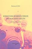 Livres Hom�opathie - R�pertoire hom�opathique des maladies aigu�s