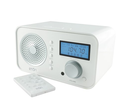 Eton Sound 100 AM/FM Radio, White