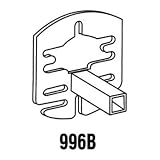 Saris B.A.T. Spare Tire Plate 996B 6.5