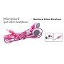 Earphones For Apple Ipod Video - Pink Plus Free 10% Micronique Voucher