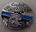 CAROLINA PANTHERS  (LIMITED EDITION) NFL LICENSED FOOTBALL BUCKLE