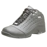 Reebok Men's Rise and Shine Basketball Shoe,Black/Black/Silver,15 M