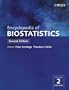Encyclopedia of Biostatistics: 8-Volume Set