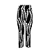 Shensee Colorful High Waist Fitness Yoga Sport Pants Printed Stretch Cropped Leggings (S, Style 4)